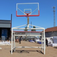 足蓝两用篮球架