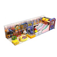 室内儿童小场游乐城堡