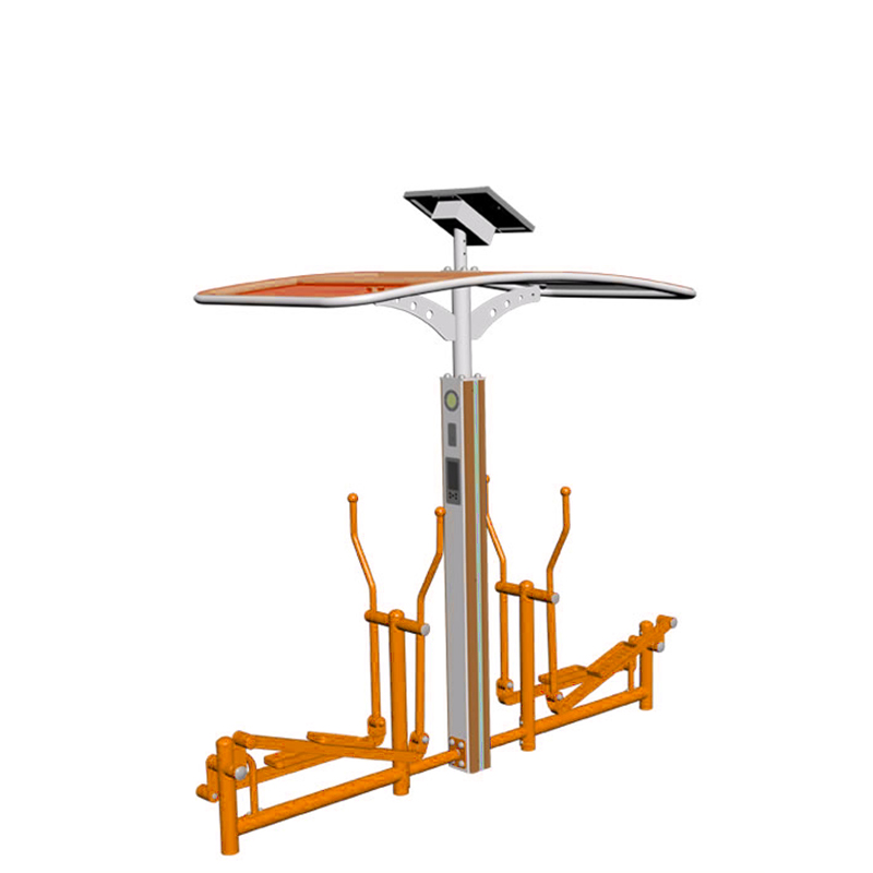 智能双位平步机 - 熊猫体育官网校园健身路径设备。